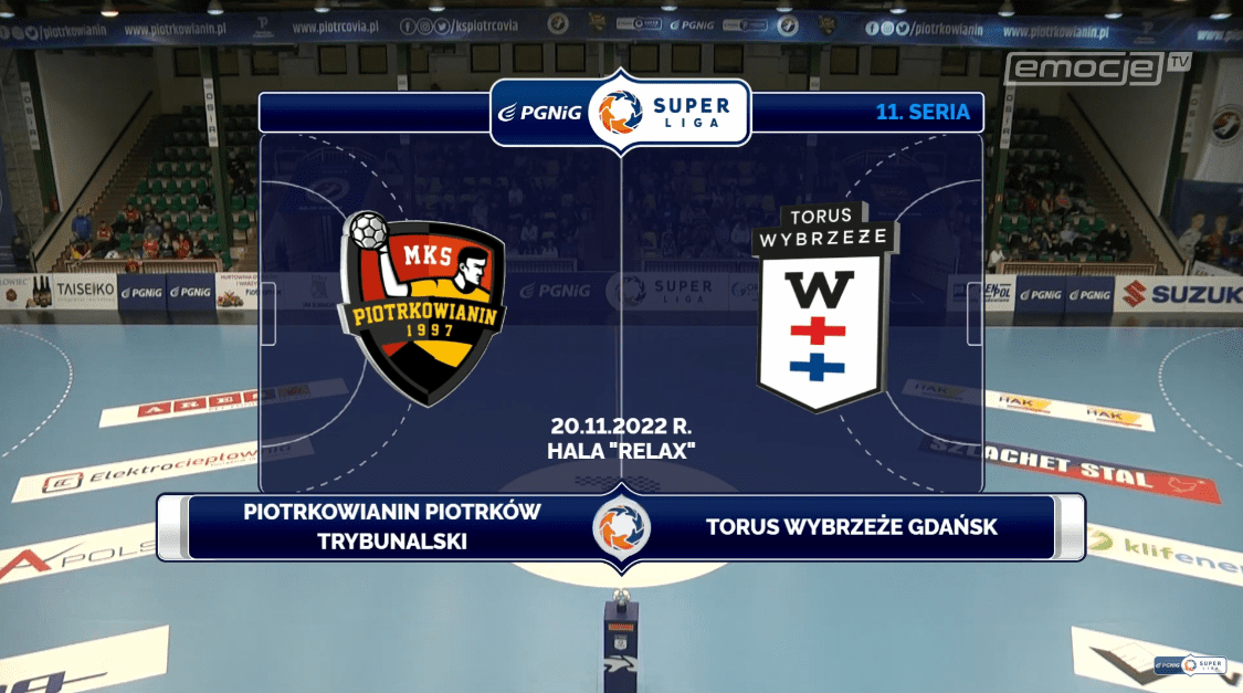 11. Seria Piotrkowianin Piotrków Trybunalski – Torus Wybrzeże Gdańsk